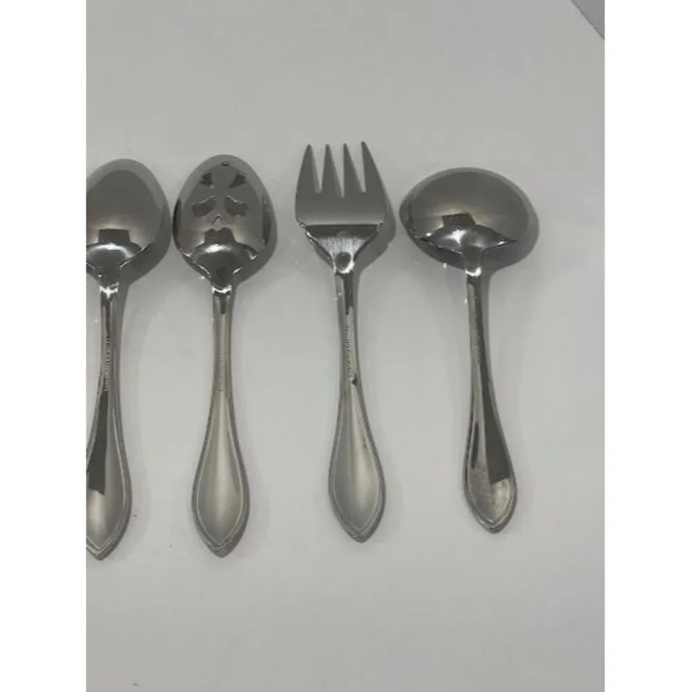 Wallace‎ 18/10 Stainless Steel Serving Utensil Set 7-Piece